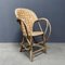Braided Folk Art Wooden Chair 12
