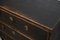 Antique Gustavian Style Chest in Black Pine with Drawers 7