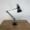 Desk Lamp in Black with Rimmed Shade by George Carwardine, 1930s 3