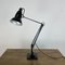 Lampe de Bureau Noire avec Abat-Jour Bordé par George Carwardine, 1930s 1