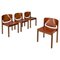 Sillas italianas Mid-Century modernas de Vico Magistretti para Cassina, años 60. Juego de 4, Imagen 1