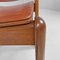 Mid-Century Modern Italian Chairs by Vico Magistretti for Cassina, 1960s, Set of 4, Image 16