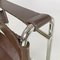 Italian Modern Brown Leather Wassily Armchair by Marcel Breuer for Gavina, 1970s, Image 10