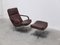 F141 Lounge Chair with Ottoman by Geoffrey Harcourt for Artifort, 1972, Set of 2 7