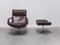 F141 Lounge Chair with Ottoman by Geoffrey Harcourt for Artifort, 1972, Set of 2 5