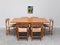 Extendable N-Line Dining Table in Oak by Gebroeders Neirinck, 1968 17