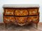 Antique French Napoleon III Chest of Drawers in Exotic Woods with Marble Top 5