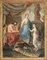 Artiste Napolitain, Scène Néoclassique avec Décorations Grotesques, Peinture à l'Huile sur Toile, Début du 19ème Siècle, Encadrée 3