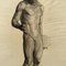 Berger dit Lheureux Biloul, Academic Nude, 20th Century, Charcoal on Paper 4