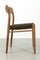 Vintage Stühle von Niels O. Møller, 6 . Set 3