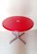 Round Red Plano Dining Table by Giancarlo Piretti from Castelli / Anonima Castelli, 1970s, Image 2