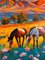 K. Husslein, Amor sin fin, óleo sobre lienzo, Imagen 4