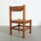Vintage Wicker Dining Chairs by Vico Magistretti, 1960s, Set of 6, Image 10