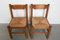 Vintage Wicker Dining Chairs by Vico Magistretti, 1960s, Set of 6 16
