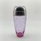 Juego de coctelera y vasos vintage de vidrio Cracle rosa, años 60. Juego de 7, Imagen 5