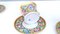 Tazzine da caffè in porcellana di Capodimonte con motivi floreali, set di 6, Immagine 7