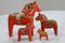 Swedish Wooden Dala Horse Toys, 1960s, Set of 4 2