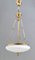 Vintage Deckenlampe aus Muranoglas & Messing, 1960er 1
