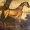 Pferde in einer Seelandschaft, 1800er, Öl auf Leinwand 5