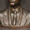 Amerikanischer Künstler, Halbbüste Skulptur, 1930, Bronze 5