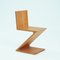 Chaise Zig Zag attribuée à Gerrit Rietveld, 1970s 1