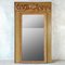 Antique French Gilded Trumeau Mirror, Image 1