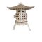 Vintage Japanese Pagoda Wrought Iron Candleholder 1