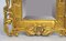 Carved Floral Giltwood Bevelled Glass Wall Mirror, 1970s, Image 3