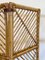 Vintage Bamboo and Leather Screens, 1970s, Set of 2 5