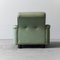 Sedie vintage in tessuto verde salvia, anni '50, set di 2, Immagine 5