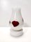 Vintage White Murano Glass Vase by Dino Martens for Aureliano Toso, 1950s, Image 4