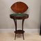 Antique French Side Table in Mahogany and Inlaid Brass, 1830 8