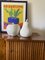White Ceramic Apple and Pear Sculptures, Italy, 1980, Set of 2 10