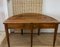 French Round Folding Console Table 5