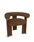 Collector Modern Cassette Chair in Chocolate Fabric by Alter Ego, Image 3