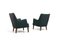 Set of Av-53 Easy Chairs by Arne Vodder for Ivan Schlechter, Denmark, 1953 6