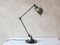 Vintage French Industrial Jielde Table Lamp in Green Patina from Jieldé, 1950s, Image 19
