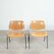 DSC Axis 106 Chairs by Giancarlo Piretti for Castelli, 1970s, Set of 4 10