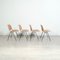 DSC Axis 106 Chairs by Giancarlo Piretti for Castelli, 1970s, Set of 4 4
