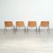 DSC Axis 106 Chairs by Giancarlo Piretti for Castelli, 1970s, Set of 4 5