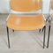 DSC Axis 106 Chairs by Giancarlo Piretti for Castelli, 1970s, Set of 4 11