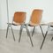DSC Axis 106 Chairs by Giancarlo Piretti for Castelli, 1970s, Set of 4 8