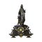 19th Century Egyptian Revival Clock with Bronze Sculpture of Isis 1