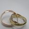 CARTIER Trinity Ring Ring Gold K18 [Gelbgold] Drei Gold Gold 5