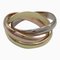 CARTIER Trinity Ring Ring Gold K18 [Gelbgold] Drei Gold Gold 1