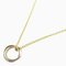 CARTIER Baby Trinity Necklace Necklace Gold K18 [Yellow Gold] K18PG[Rose Gold] Gold 1