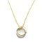 CARTIER Baby Trinity Necklace Necklace Gold K18 [Yellow Gold] K18PG[Rose Gold] Gold 3