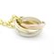 CARTIER Baby Trinity Halskette Halskette Gold K18 [Gelbgold] K18PG[Roségold] Gold 8