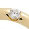 CARTIER Ellipse 0.25ct Diamond #48 Ladies Ring 750 Yellow Gold No. 8, Image 6
