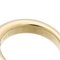 CARTIER Ellipse 0.25ct Diamond #48 Ladies Ring 750 Yellow Gold No. 8 4
